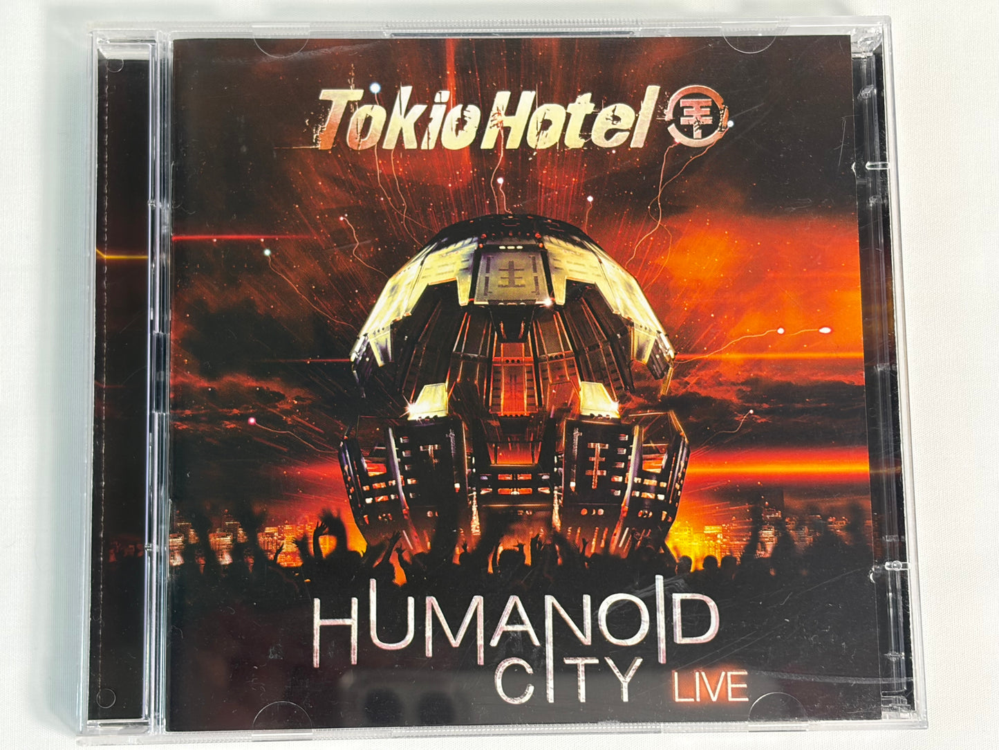 Tokio Hotel Humanoid City Live CD DVD Set 2010 Interscope Universal Milan Performance