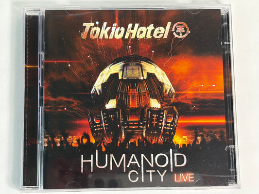 Tokio Hotel Humanoid City Live CD DVD Set 2010 Interscope Universal Milan Performance