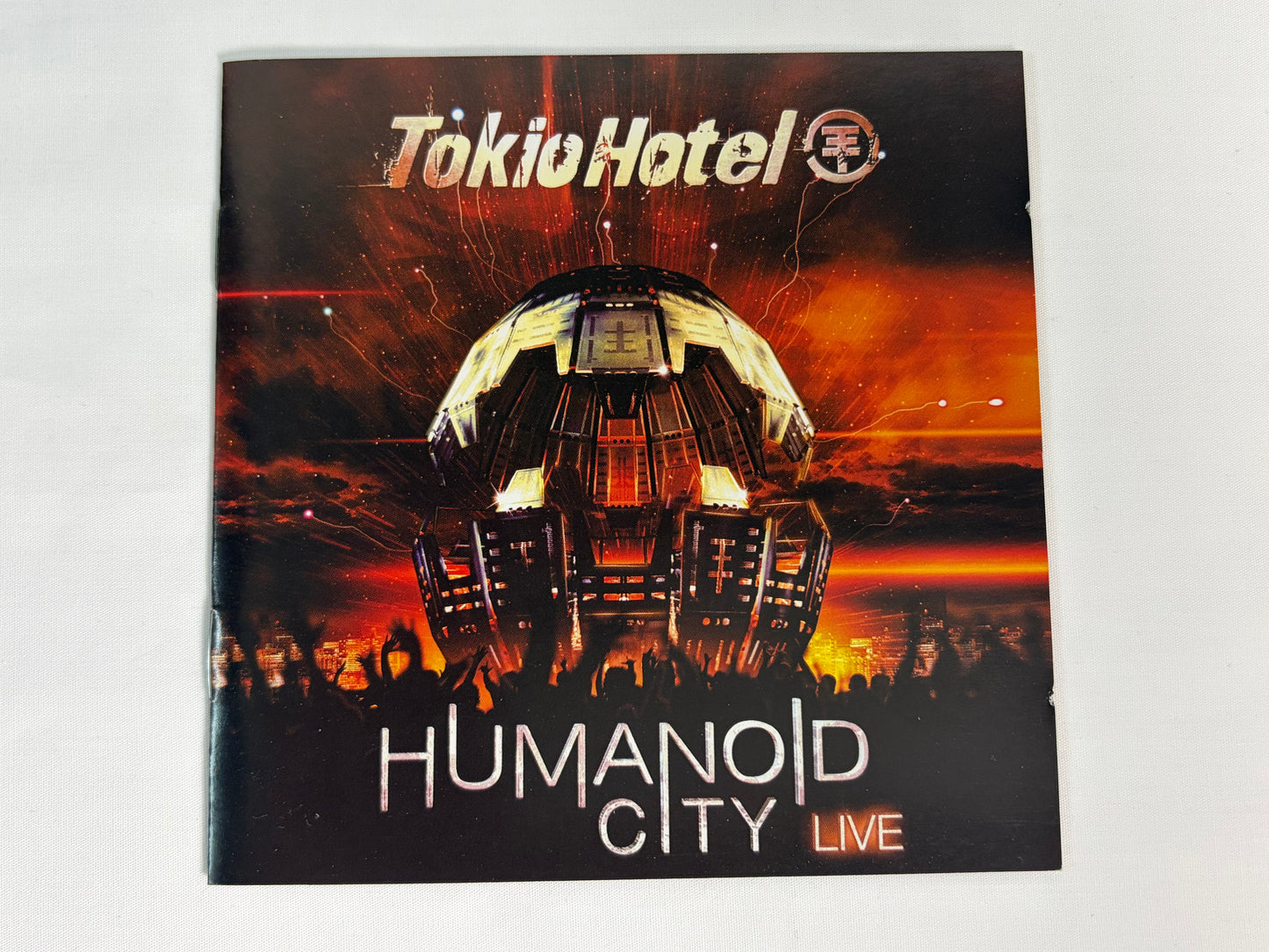 Tokio Hotel Humanoid City Live CD DVD Set 2010 Interscope Universal Milan Performance