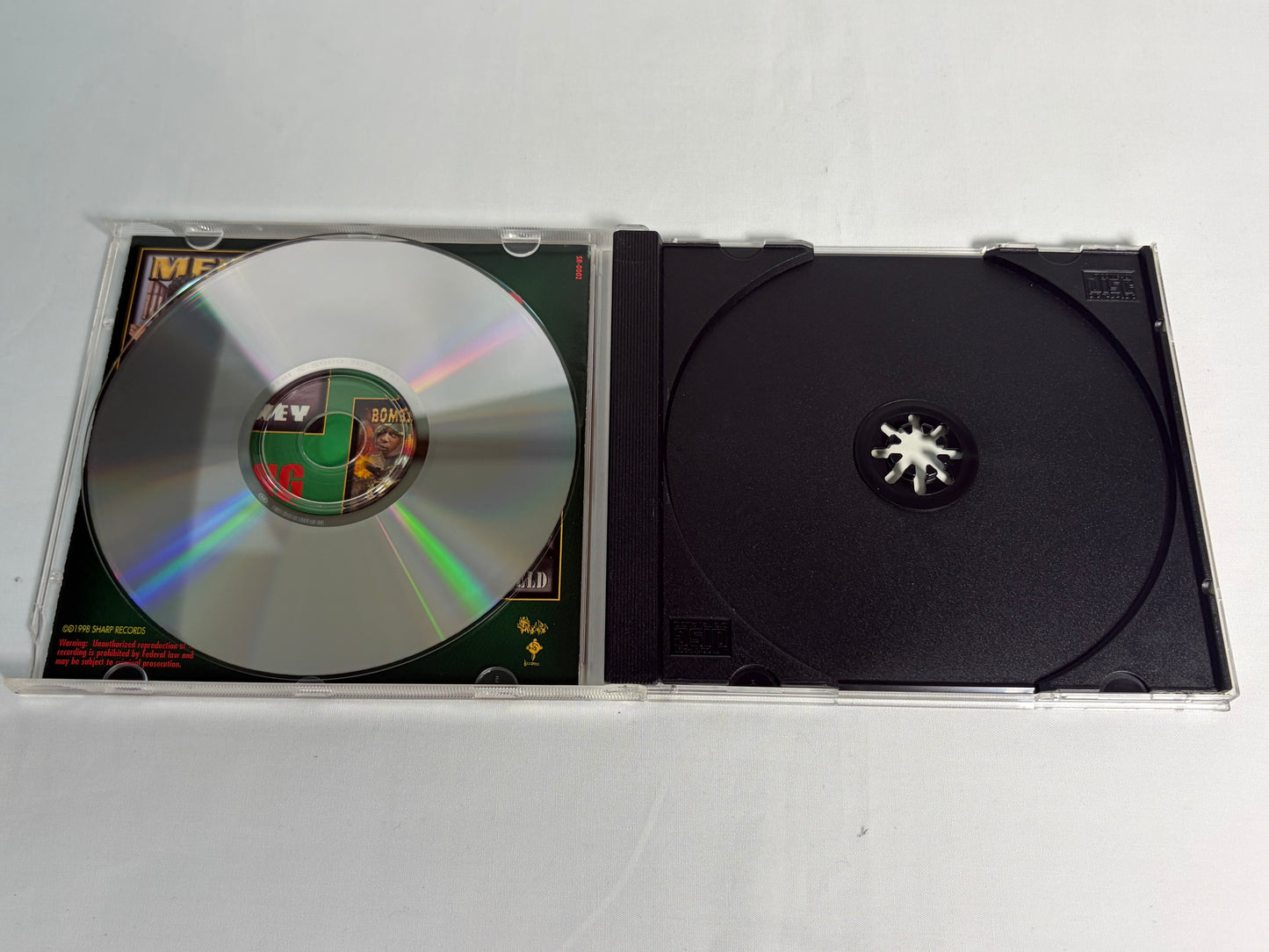 Black & Jay Affiliated 4 Life If Ya Scared Say Ya Scared CD 1998 Sharp Records OG Press Gangsta Rap