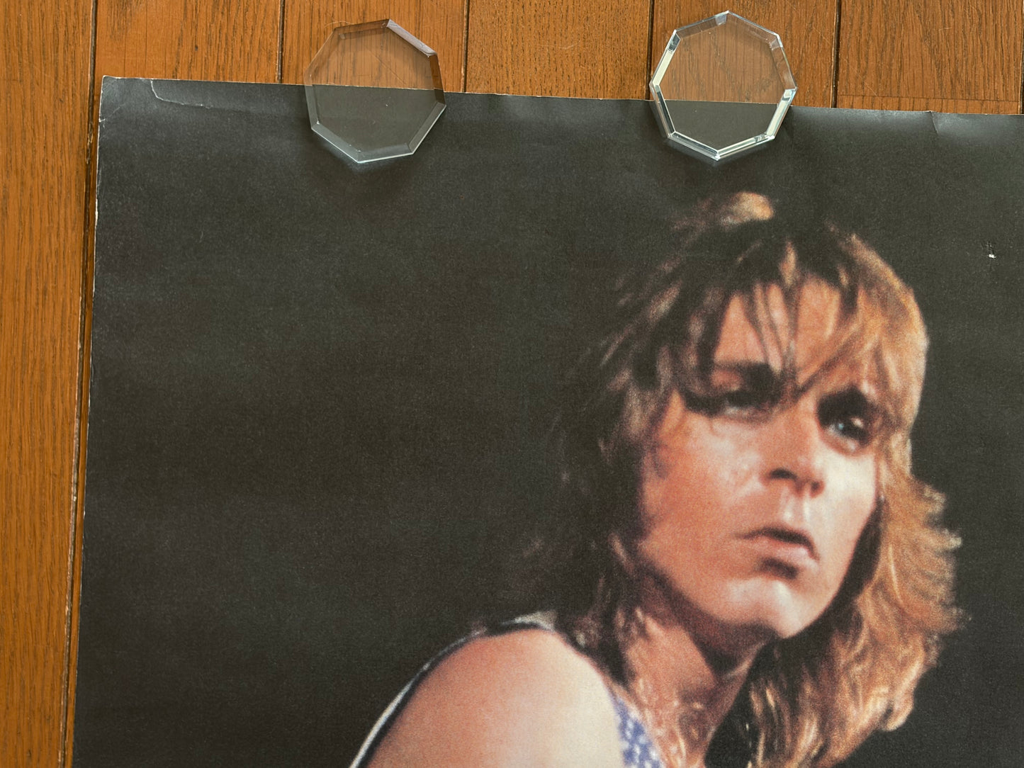 Randy Rhoads CBS SONY Promo Poster Japan A1 Ozzy Osbourne 1980s Not For Sale Vintage Memorabilia