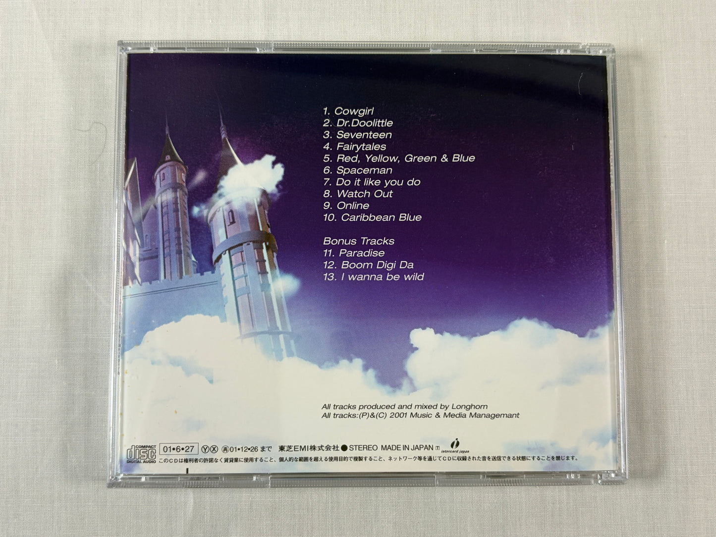 Bambee Fairytales Japan CD Album 2001 TOCP-64118 Dancemania Toshiba EMI w/ OBI Bonus Track