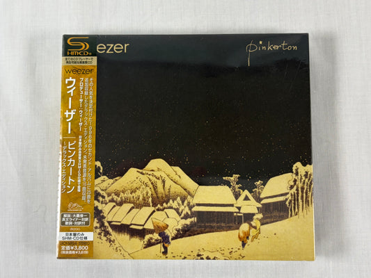 Weezer Pinkerton Deluxe Edition SHM-CD 2CD Promo Sample Japan 2010 UICY-1495/6 w/ OBI Factory Sealed