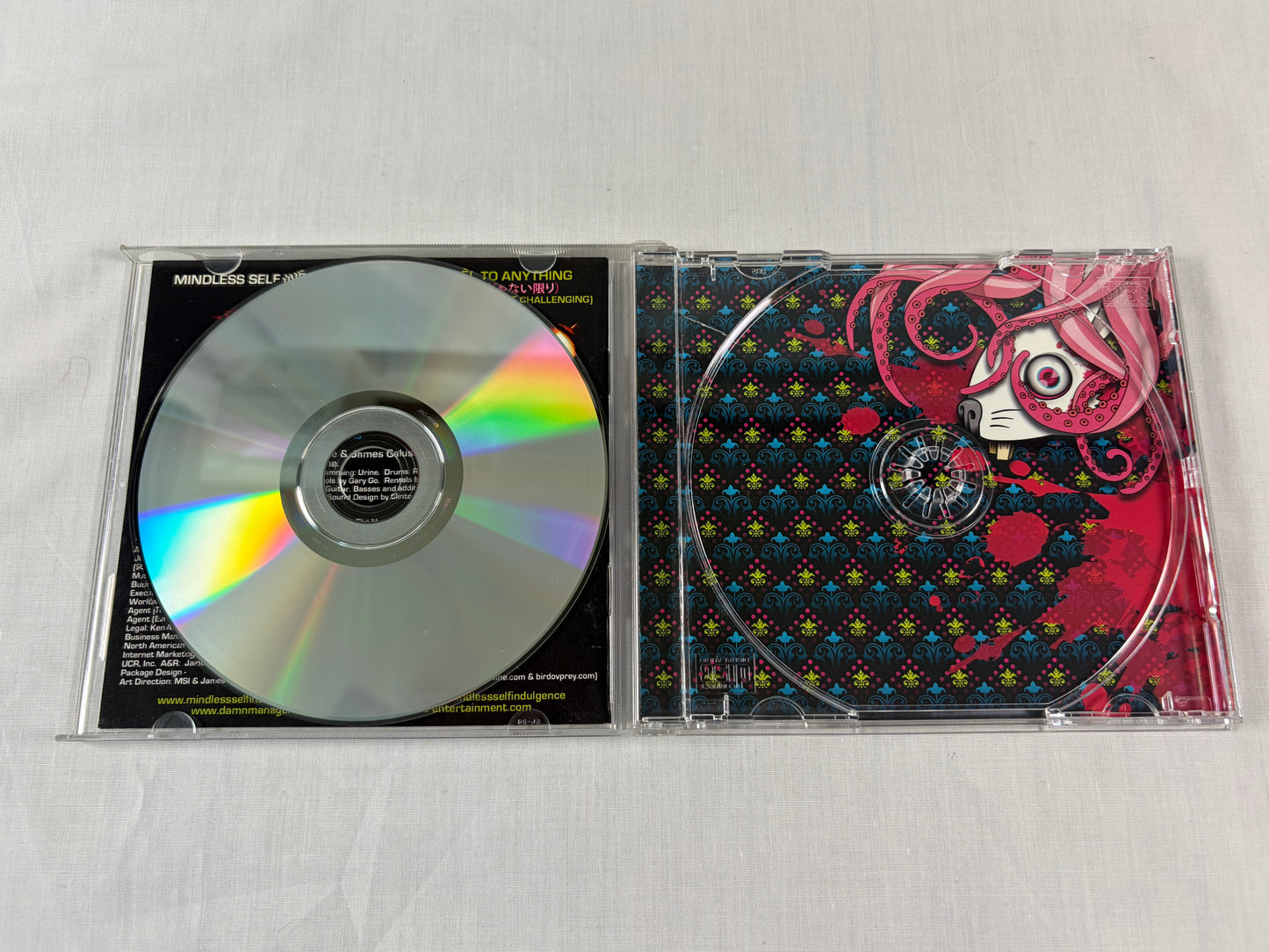 Mindless Self Indulgence You'll Rebel To Anything Japan CD w/ OBI 2007 Bonus Track Enhanced