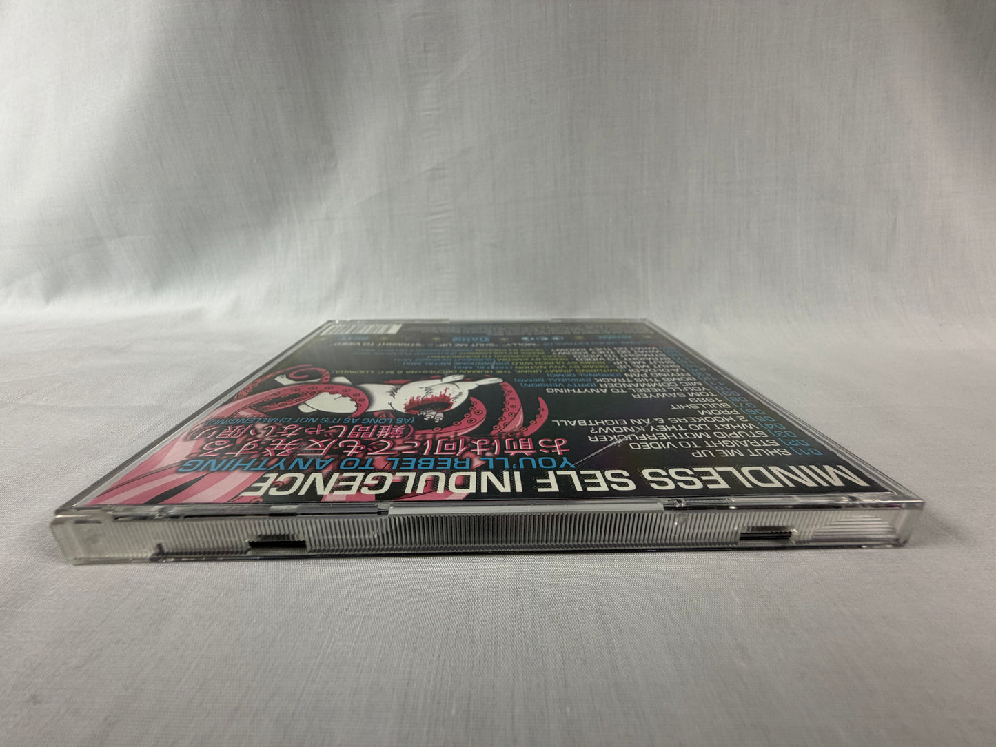 Mindless Self Indulgence You'll Rebel To Anything Japan CD w/ OBI 2007 Bonus Track Enhanced