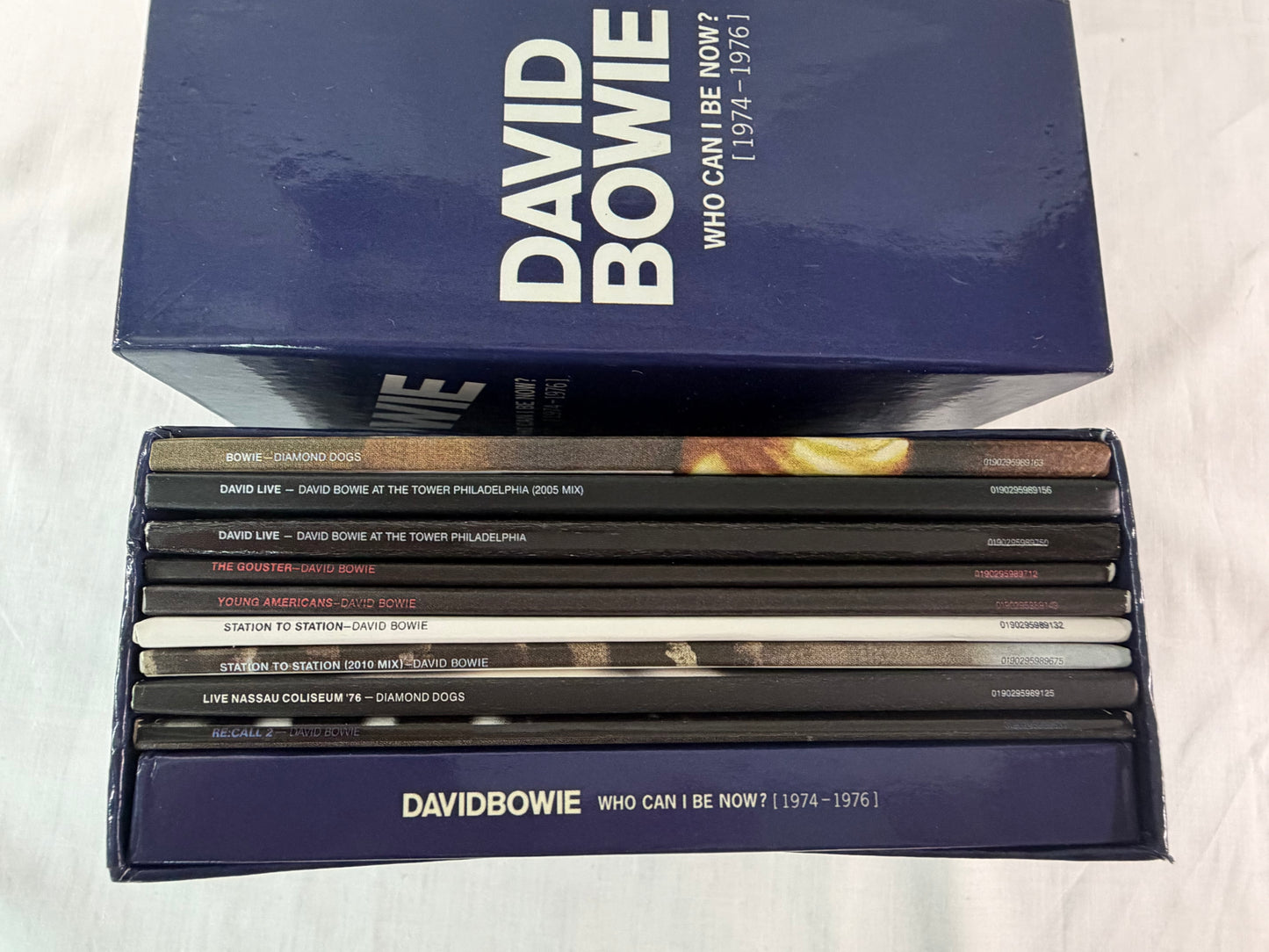 David Bowie Who Can I Be Now 1974-1976 12CD Box Set The Gouster 2016 Parlophone