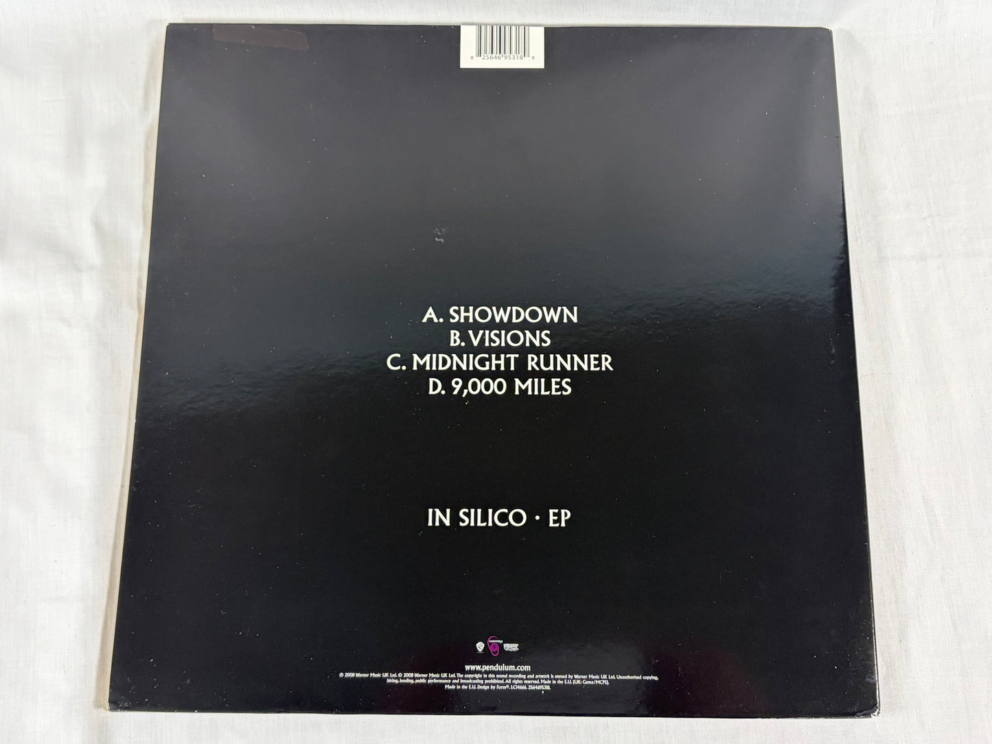 Pendulum In Silico EP 2x12" Vinyl 2LP UK Original Pressing 2008 Warner Gatefold