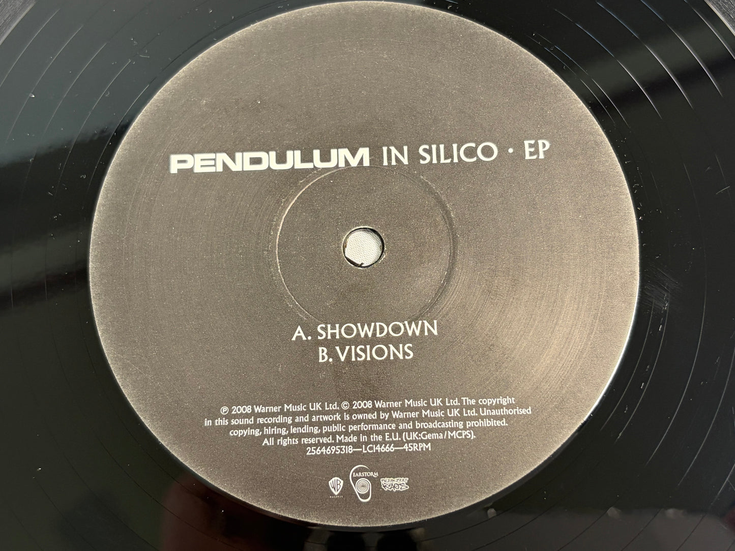 Pendulum In Silico EP 2x12" Vinyl 2LP UK Original Pressing 2008 Warner Gatefold