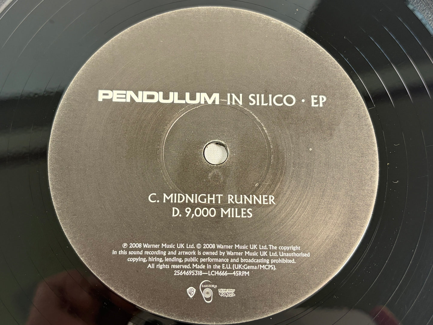 Pendulum In Silico EP 2x12" Vinyl 2LP UK Original Pressing 2008 Warner Gatefold