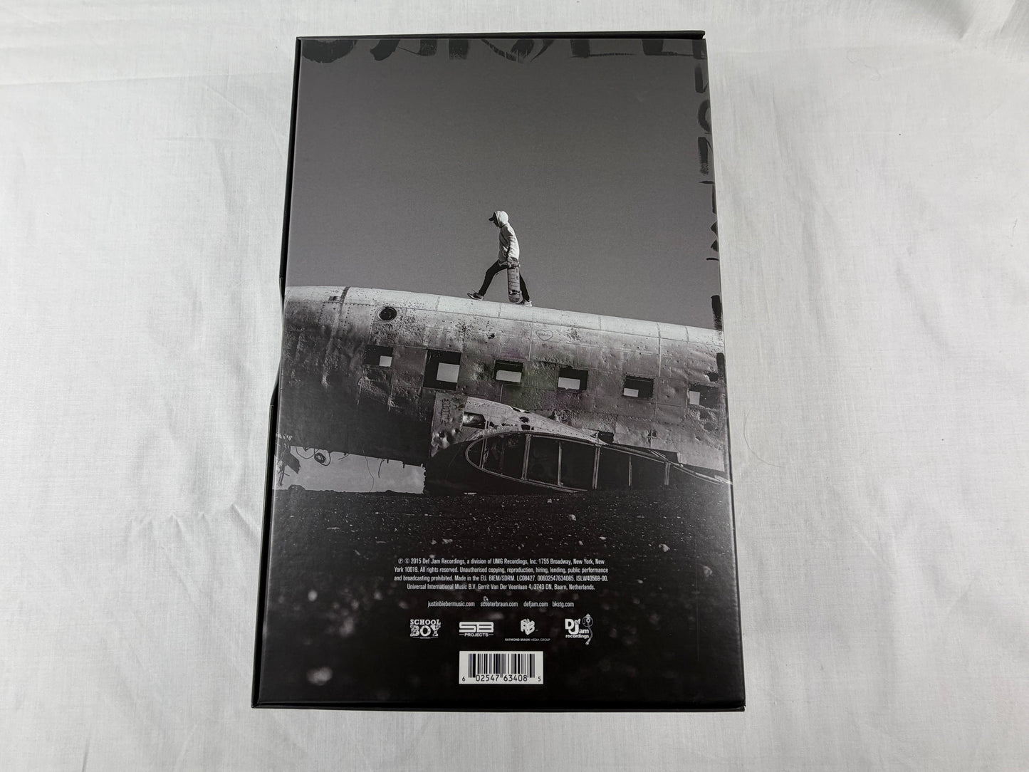 Justin Bieber Purpose Limited Fan Box Edition CD Box Set w/ Sealed T-Shirt Postcards Def Jam