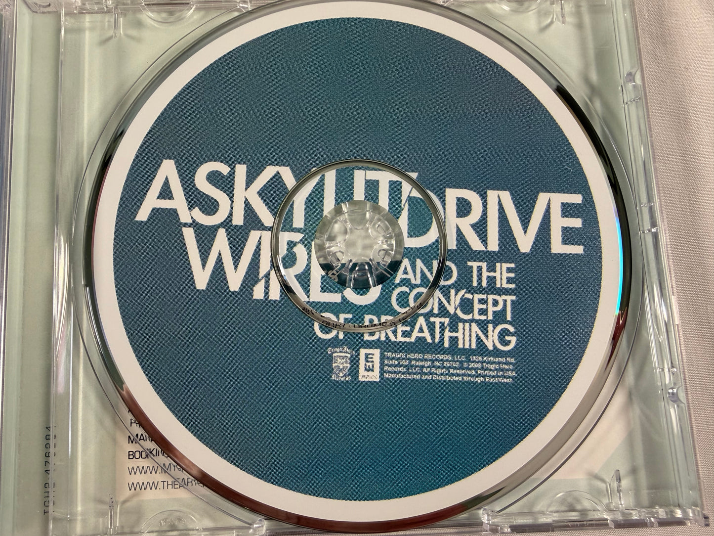 A Skylit Drive Wires and the Concept of Breathing US CD 2008 w/ Slipcase Tragic Hero