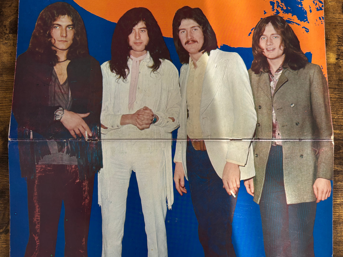 Led Zeppelin Japan Tour Program Book 1971 Kyodo Rock Carnival Vintage Booklet Concert Pamphlet