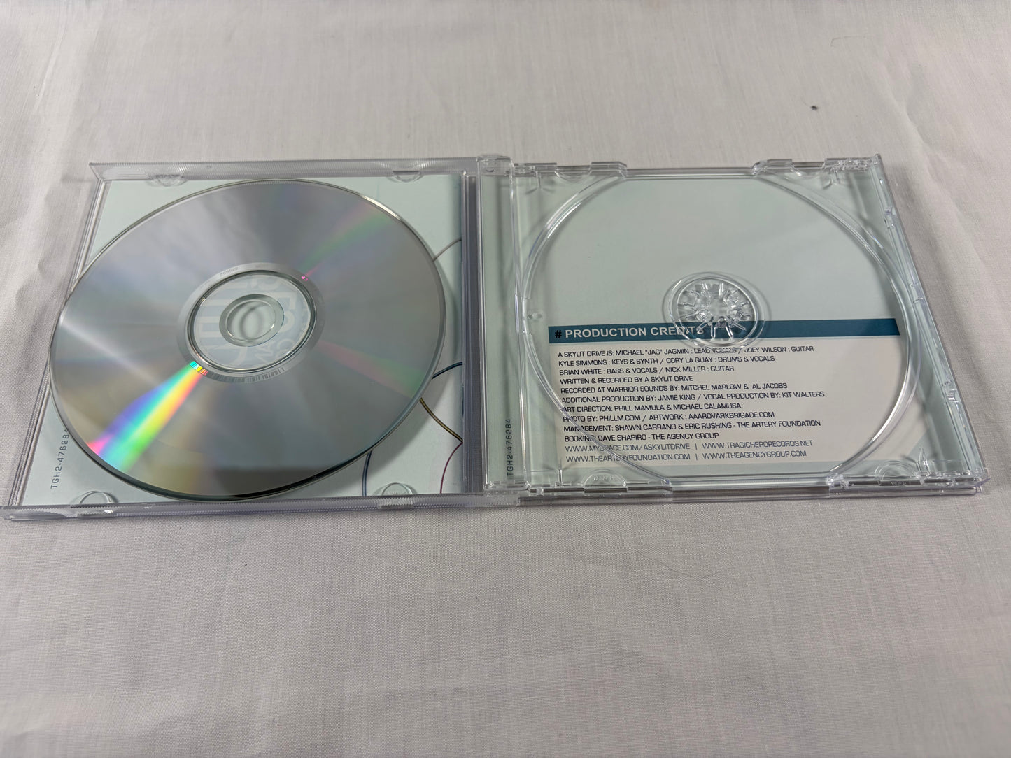 A Skylit Drive Wires and the Concept of Breathing US CD 2008 w/ Slipcase Tragic Hero