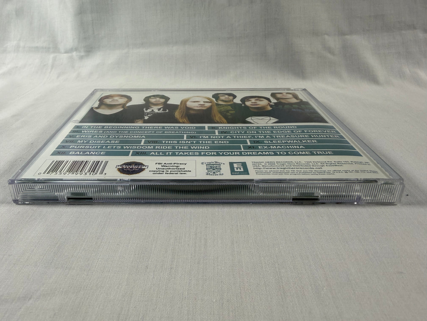 A Skylit Drive Wires and the Concept of Breathing US CD 2008 w/ Slipcase Tragic Hero