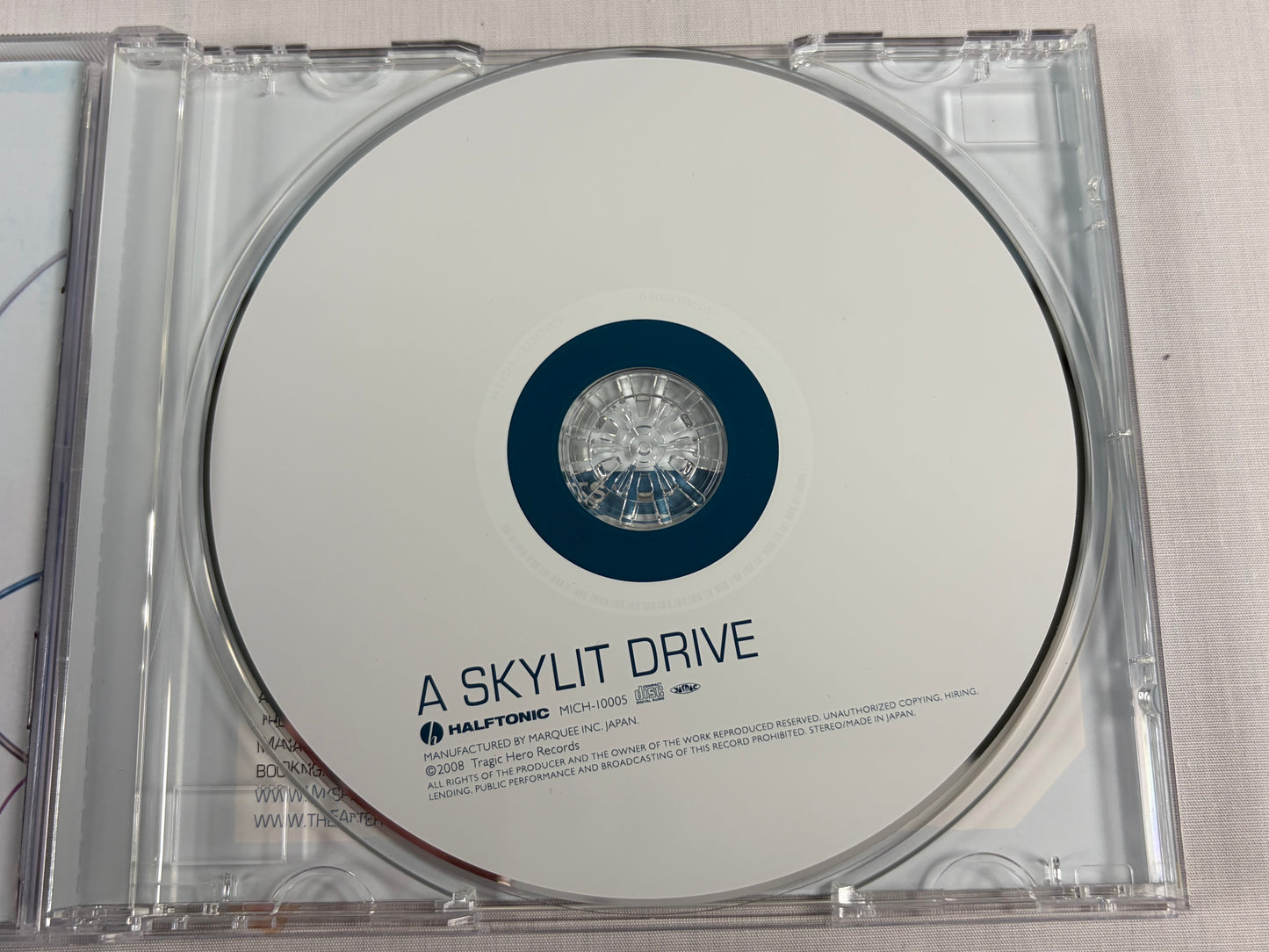 A Skylit Drive Wires and the Concept of Breathing Japan CD 2008 w/ OBI & Insert
