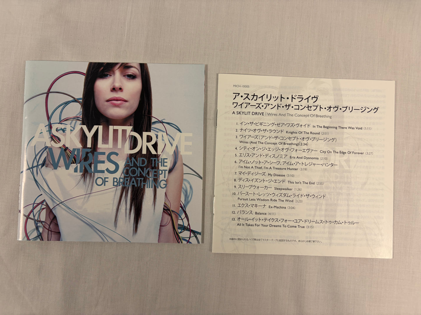 A Skylit Drive Wires and the Concept of Breathing Japan CD 2008 w/ OBI & Insert
