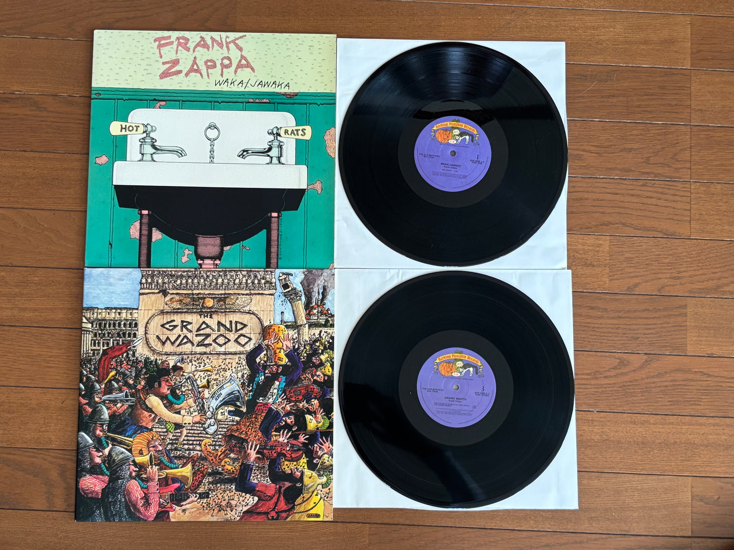 Frank Zappa Old Masters Box Three 8 Title 9 LP Vinyl Box Set 1987 Roxy Zoot Apostrophe