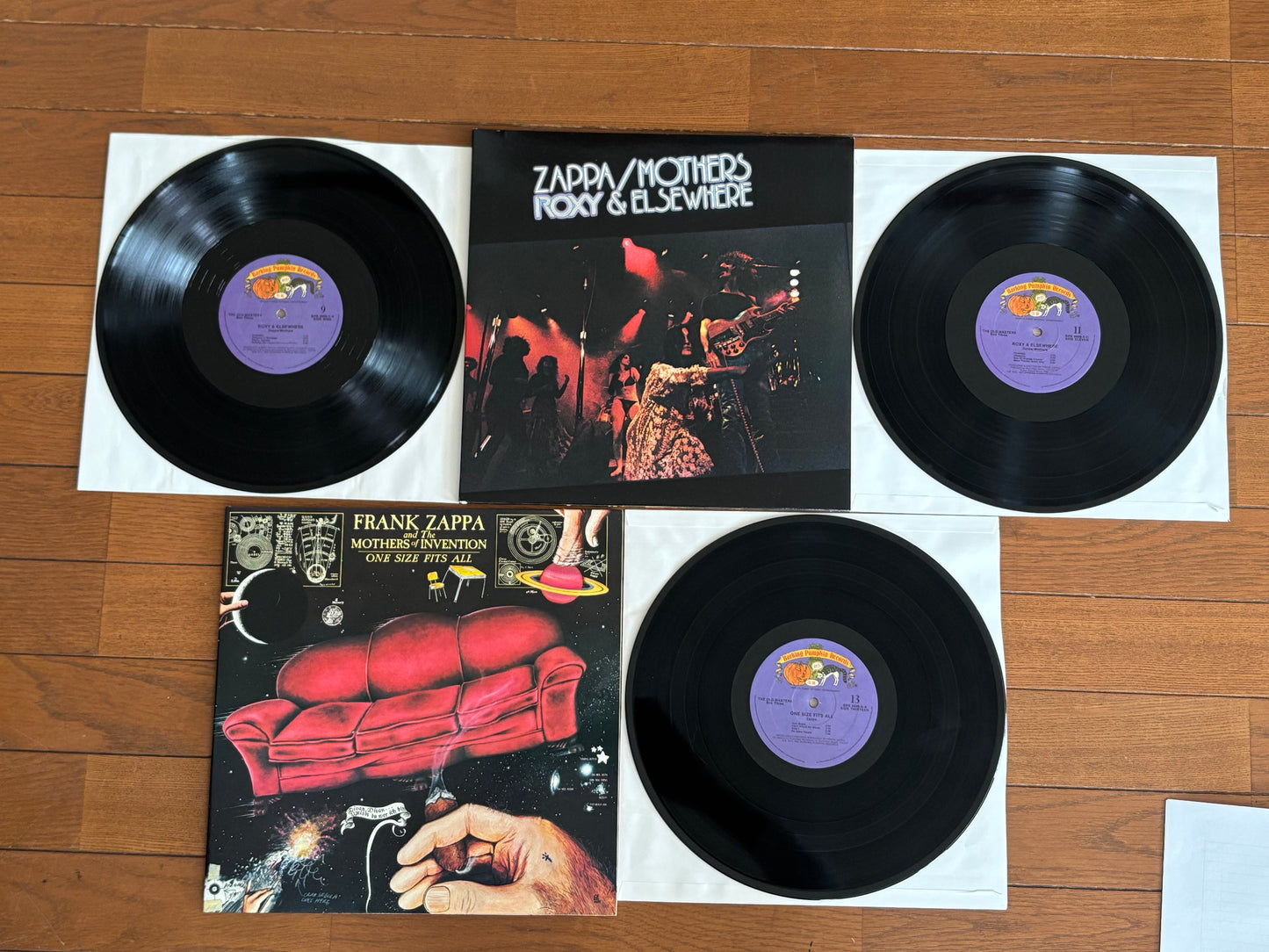 Frank Zappa Old Masters Box Three 8 Title 9 LP Vinyl Box Set 1987 Roxy Zoot Apostrophe