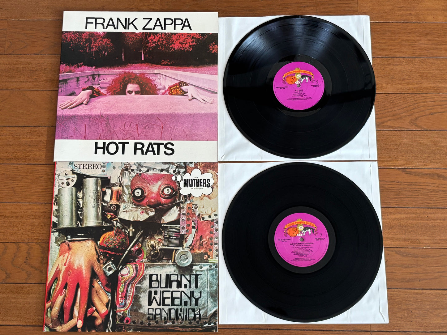 Frank Zappa The Old Masters Box Two 8 Title 9 LP Vinyl Set incl. Mystery Disc