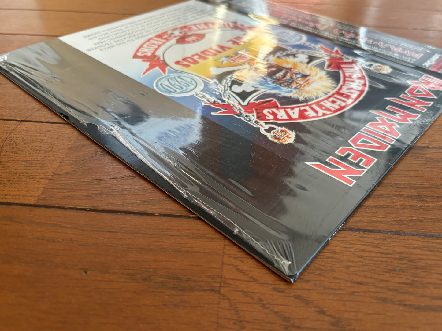 Iron Maiden The First Ten Years Japan LaserDisc LD w/ OBI 1990 Heavy Metal Videos