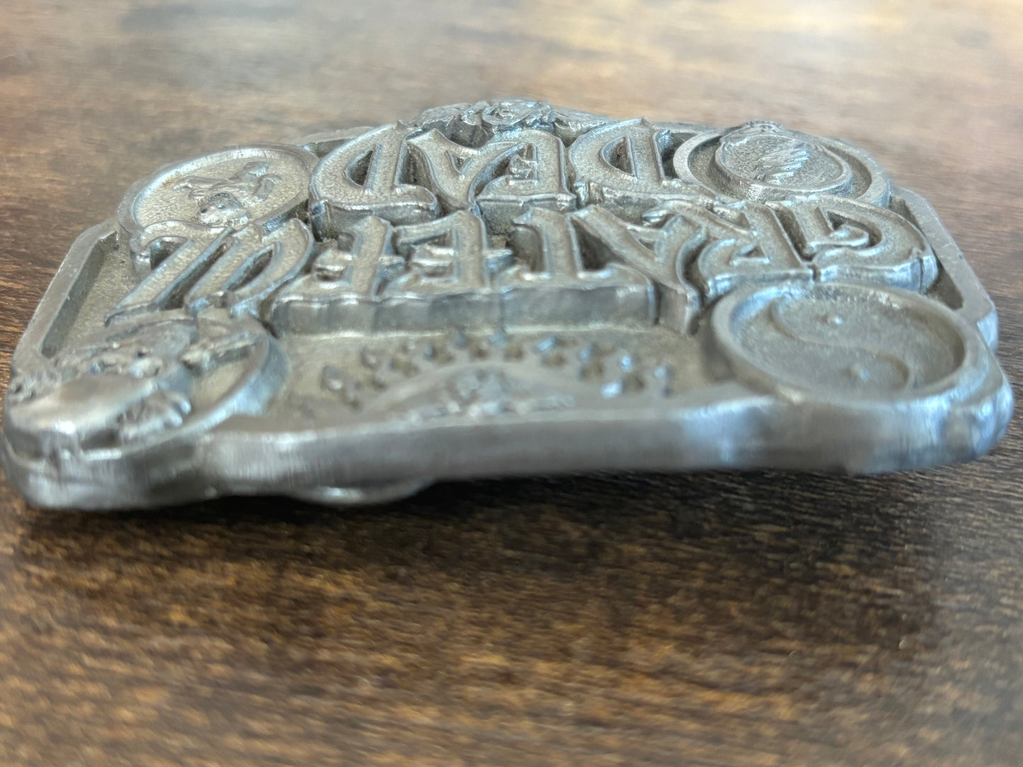 Grateful Dead Belt Buckle Officially Licensed Product 1992 GDM GD-4