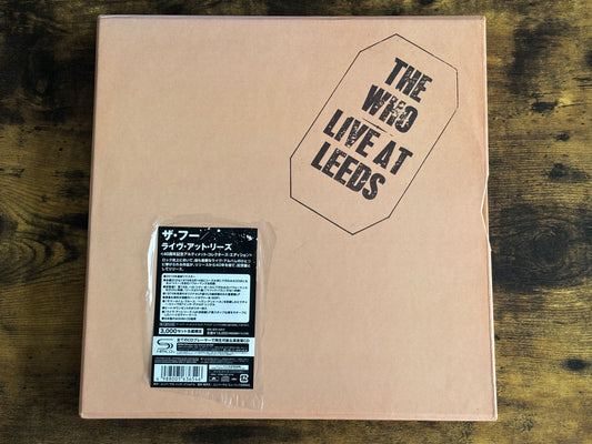 THE WHO Live At Leeds 40th Anniversary Ultimate Collector's Edition 4CD+LP+7”EP Box Set Limited Edition