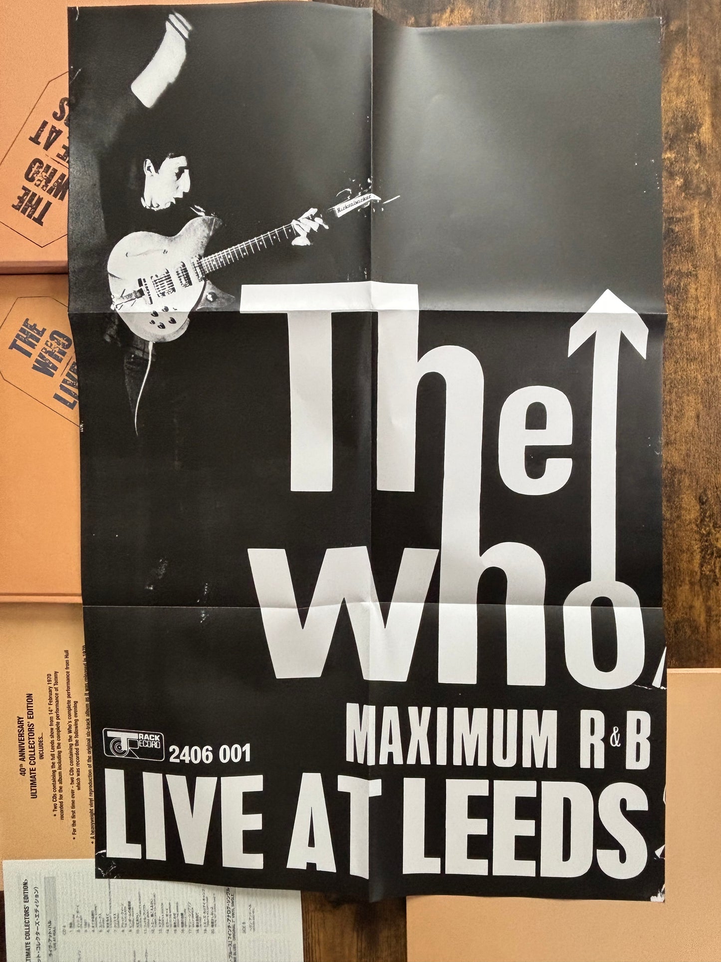 THE WHO Live At Leeds 40th Anniversary Ultimate Collector's Edition 4CD+LP+7”EP Box Set Limited Edition