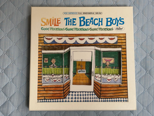 The Beach Boys Smile Sessions Collector's Box Set 2 Vinyl LP + 5 CD + 2 EP + T-shirt Capitol