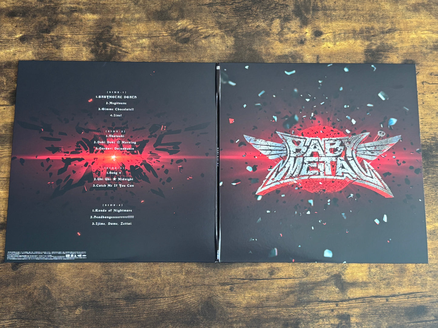BABYMETAL Vinyl 2LP 12" Gatefold 1st Album 2015 Japan Limited Factory Sealed TFJC-38024 w/ Sticker
