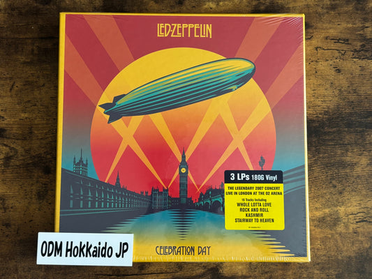 Led Zeppelin Celebration Day 3 Vinyl Records 180g LP Box Set 532632-R1 US 2013 Warner Music