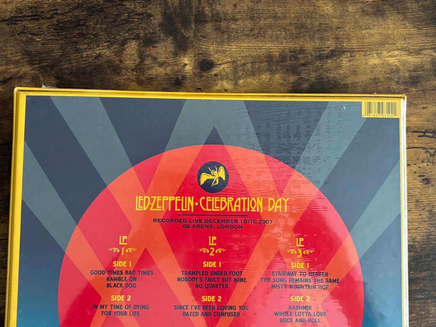 Led Zeppelin Celebration Day 3 Vinyl Records 180g LP Box Set 532632-R1 US 2013 Warner Music