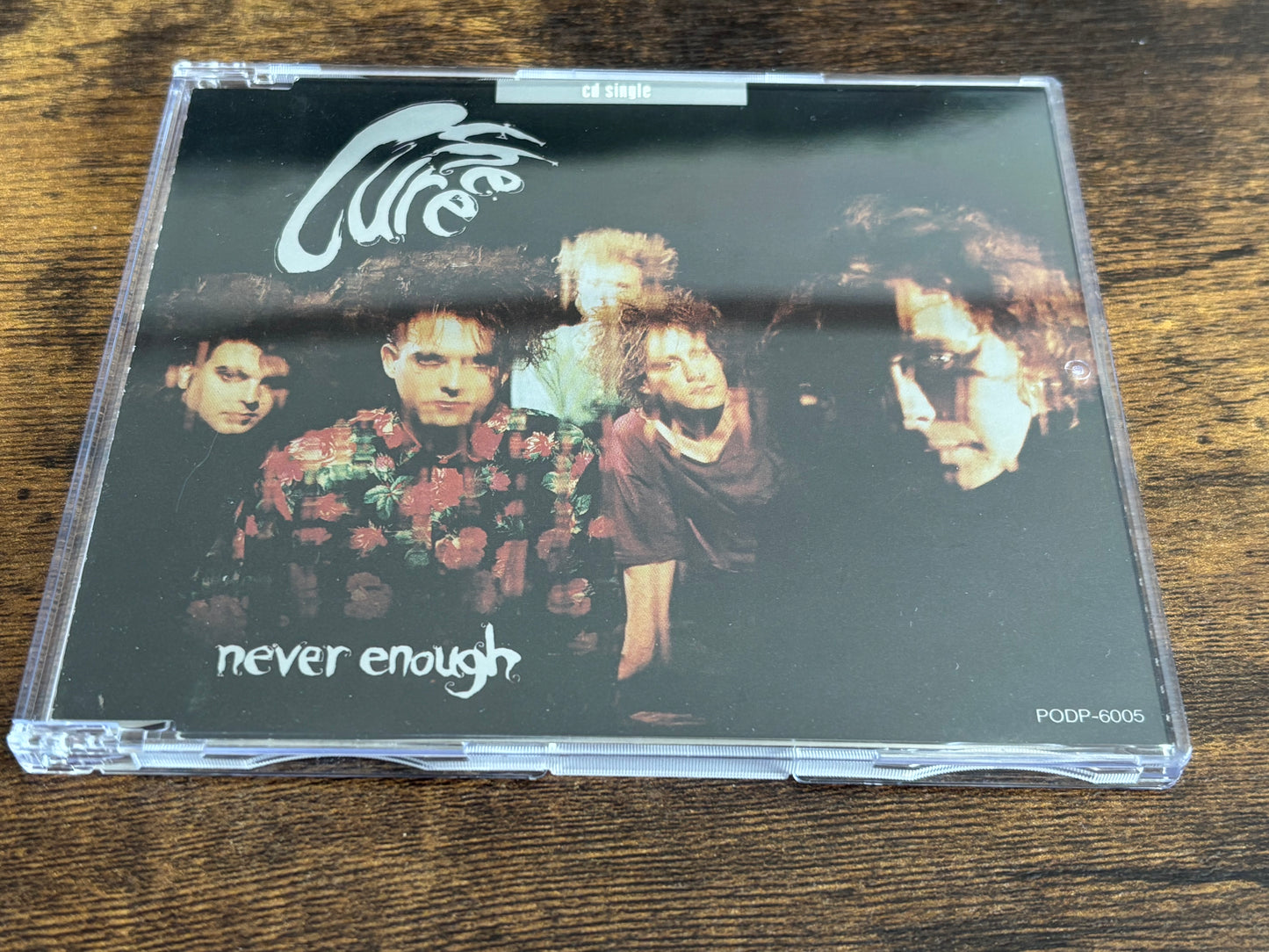 The Cure Never Enough 1990 Japan 3 Inch 8cm CD Single PODP-6005 w/ OBI Polydor