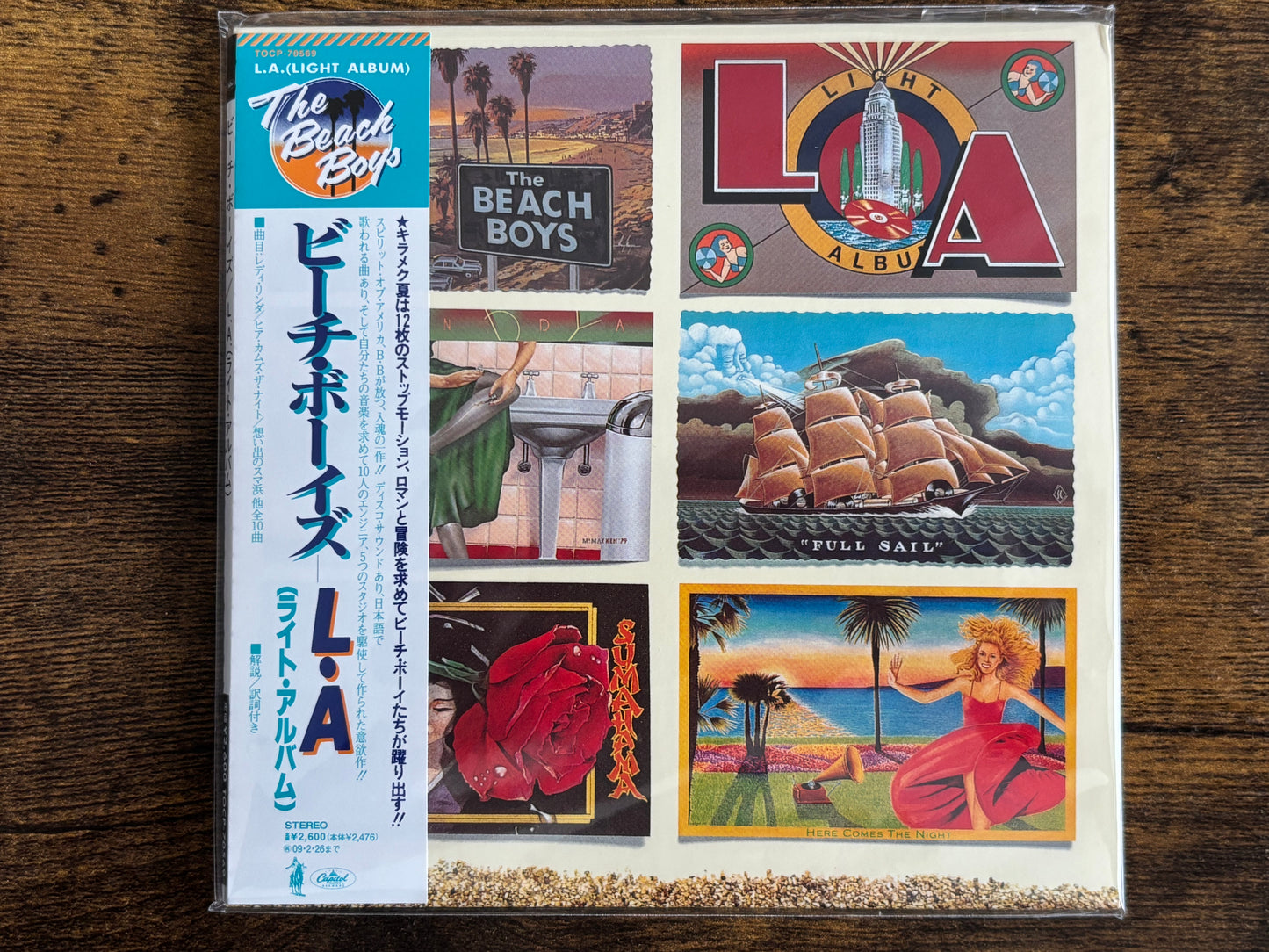 THE BEACH BOYS Japan Mini LP 3 CD TOCP-70569~71 w/ Disk Union Promo Box Factory Sealed w/ OBI
