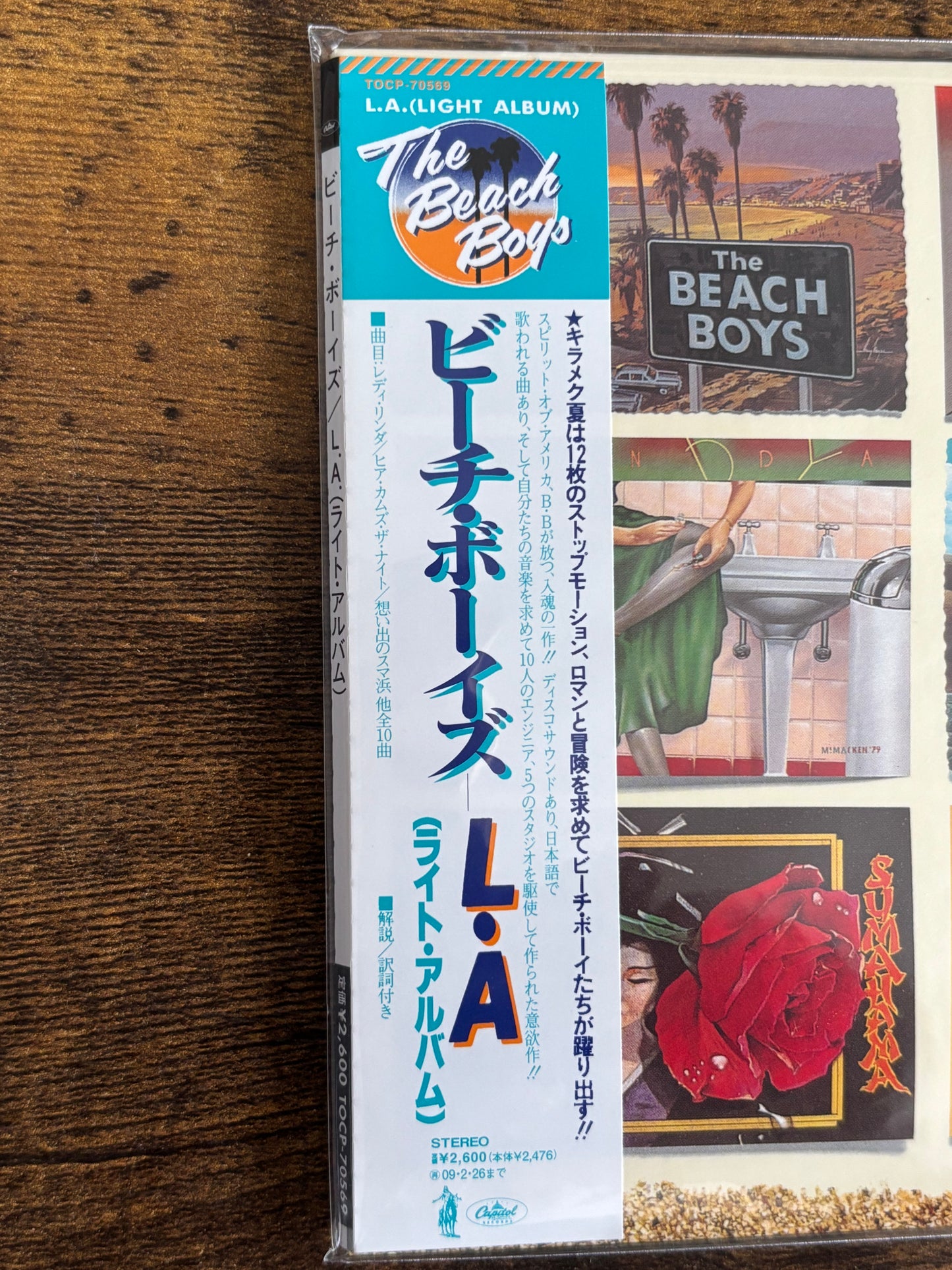 THE BEACH BOYS Japan Mini LP 3 CD TOCP-70569~71 w/ Disk Union Promo Box Factory Sealed w/ OBI