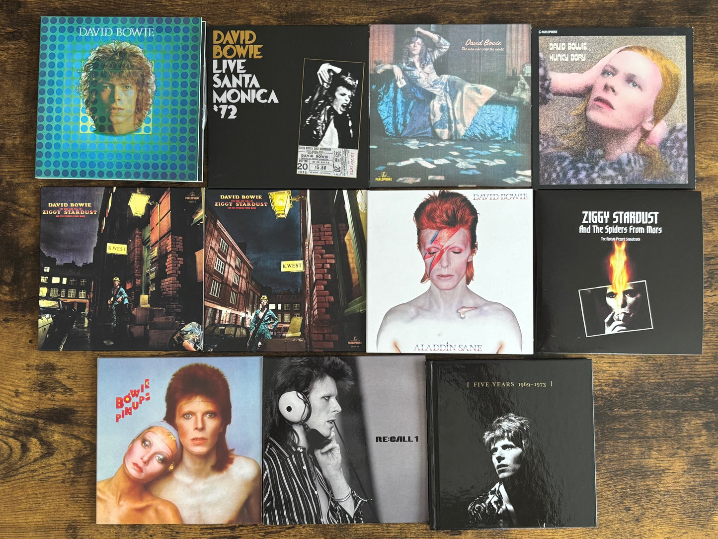 David Bowie Five Years 1969–1973 12CD Box Set 2015 Parlophone Out of Print