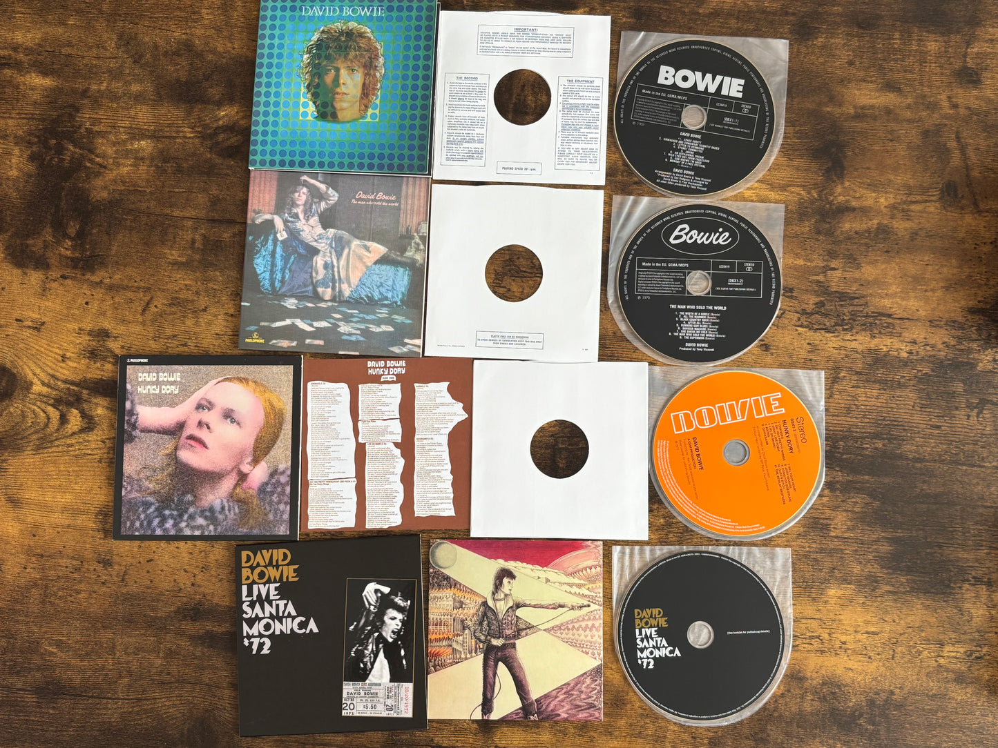 David Bowie Five Years 1969–1973 12CD Box Set 2015 Parlophone Out of Print