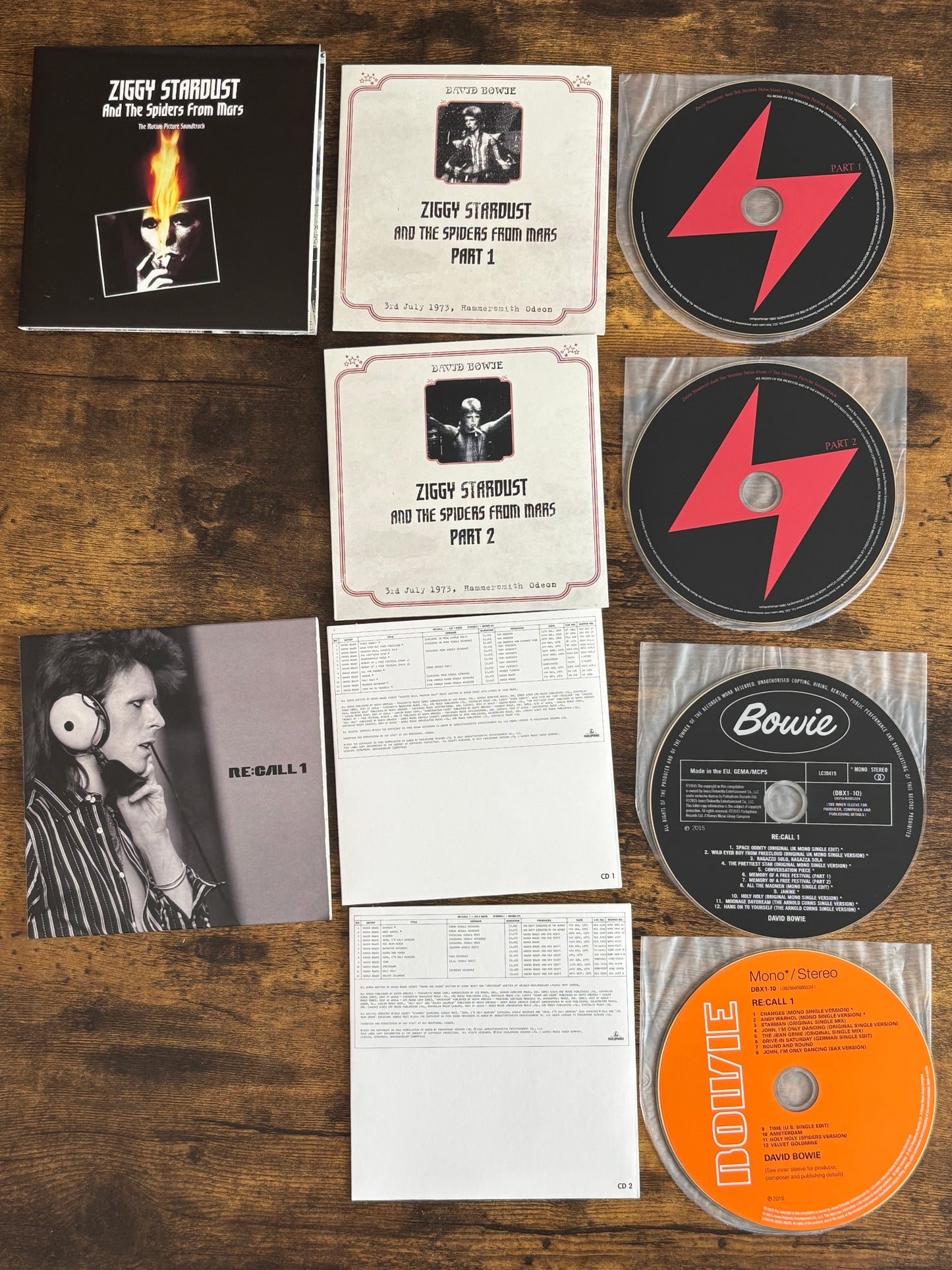 David Bowie Five Years 1969–1973 12CD Box Set 2015 Parlophone Out of Print
