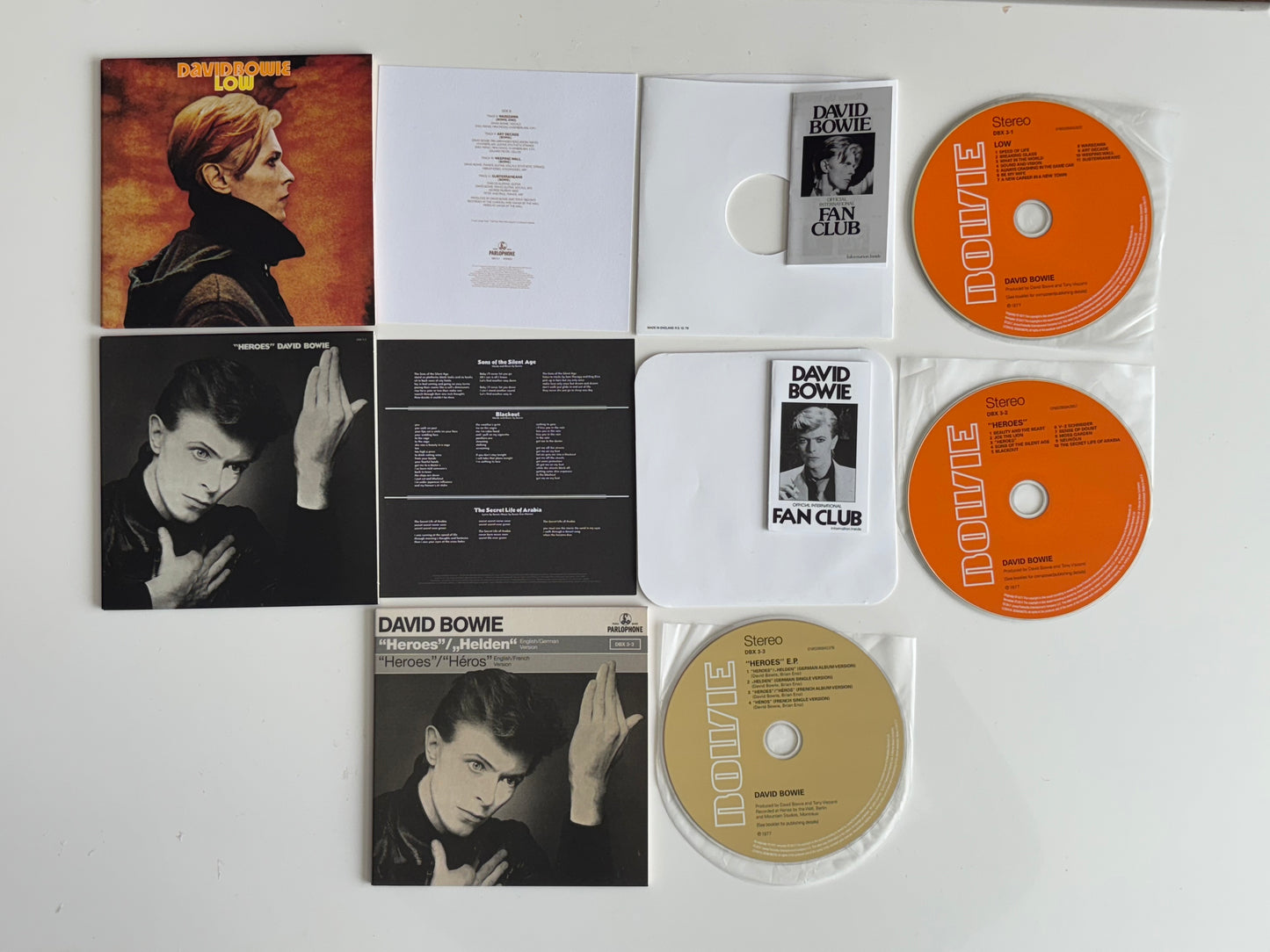 David Bowie A New Career In A New Town 1977–1982 11 CD Box Set 2017