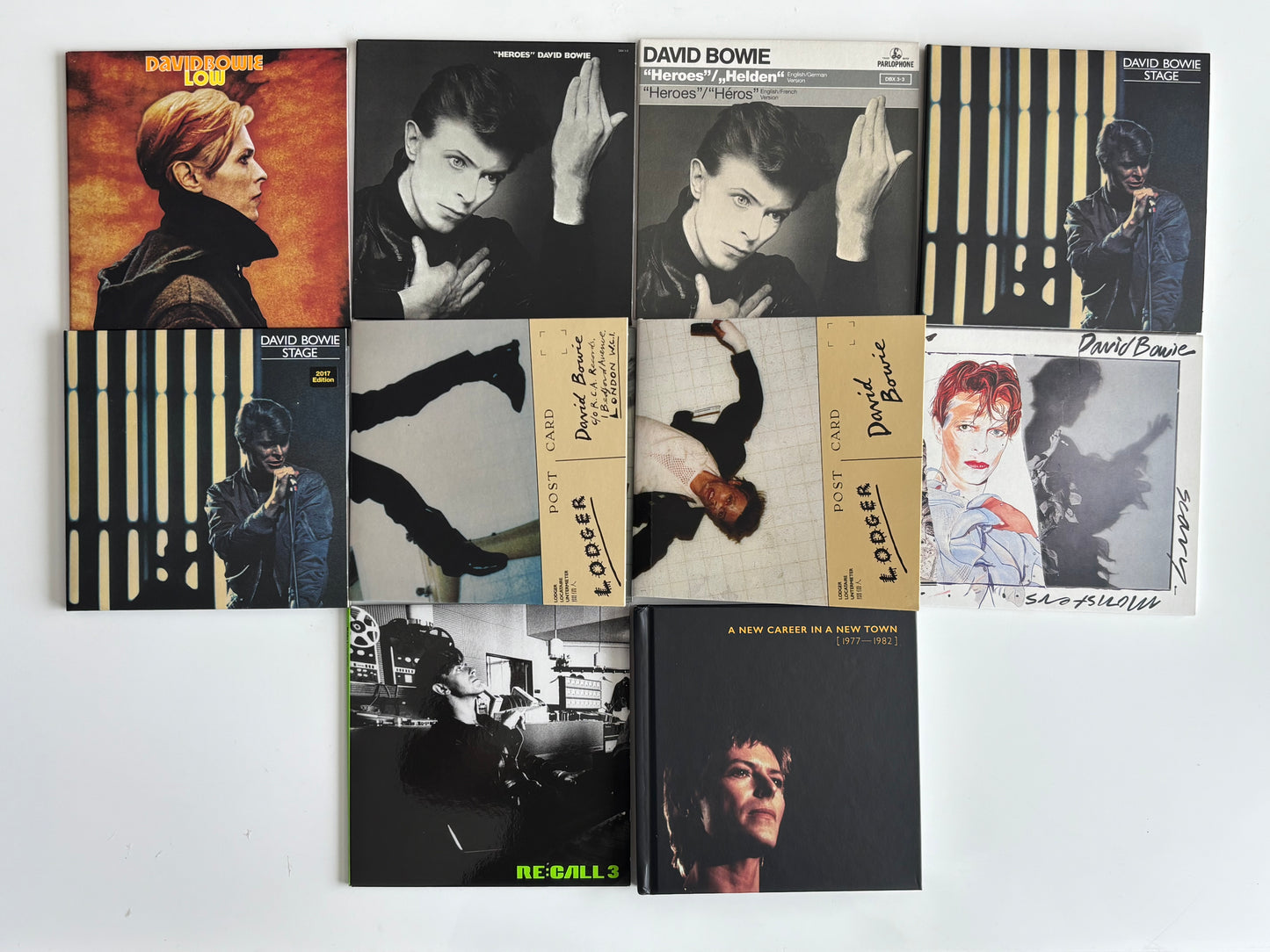 David Bowie A New Career In A New Town 1977–1982 11 CD Box Set 2017