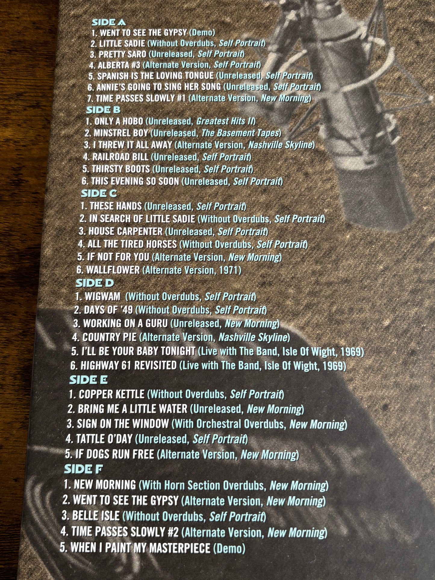 BOB DYLAN Another Self Portrait 1969-1971 The Bootleg Series Vol 10 3 LP Vinyl