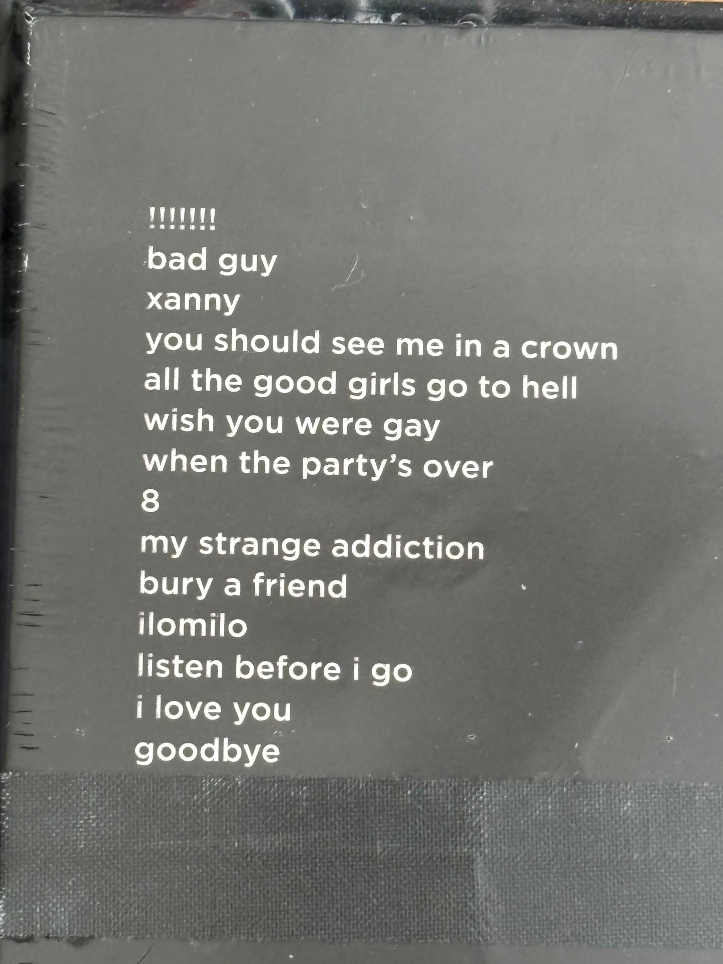 Billie Eilish When We All Fall Asleep Where Do We Go 7x 7" Vinyl Box Set Factory Sealed Limited Edition