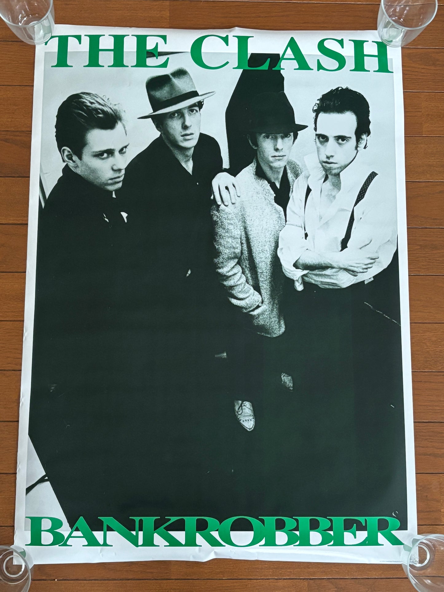 The Clash Bankrobber 1996 Reissue Poster A1 Size Punk Rock UK DeeGee Posters London