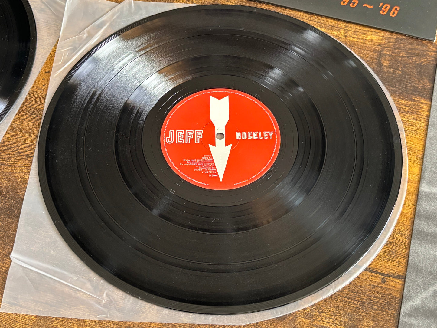 Jeff Buckley Mystery White Boy 2LP Live 95 96 Columbia 2000 Europe Original Vinyl