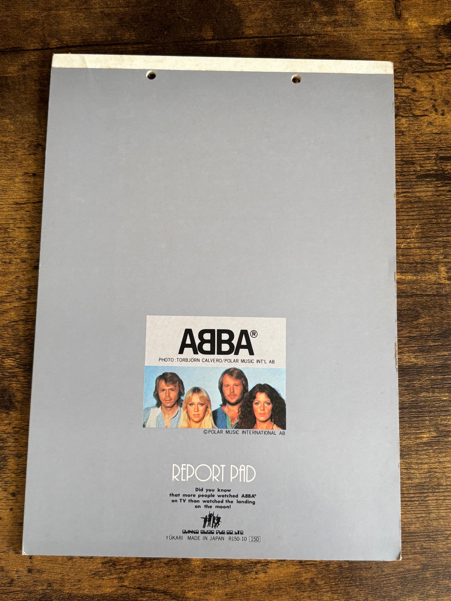 ABBA Vintage 1970s Japan Official Stationery Lot 3 Letter Paper Report Pad