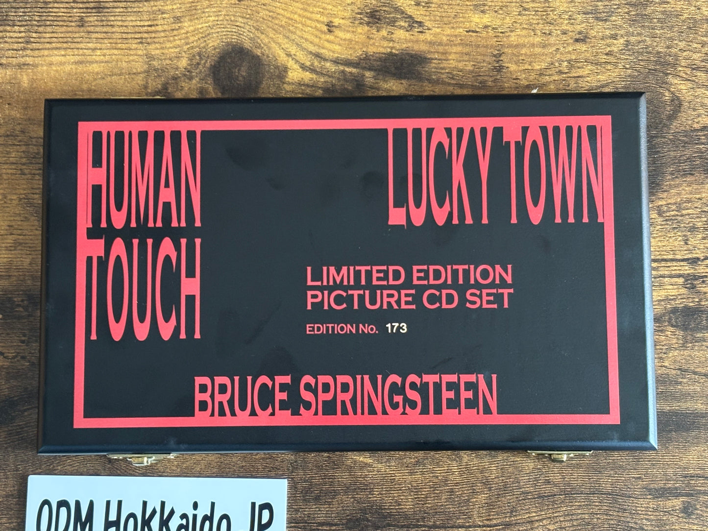 Bruce Springsteen Human Touch Lucky Town Limited Edition Picture CD Box Set 113/1000