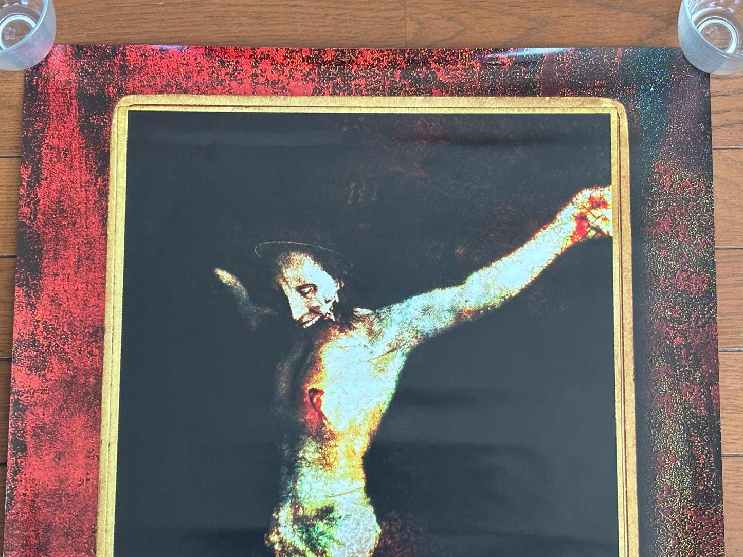 Marilyn Manson Holy Wood Promo Poster 2000 B2 Size Nothing Universal Japan Not For Sale
