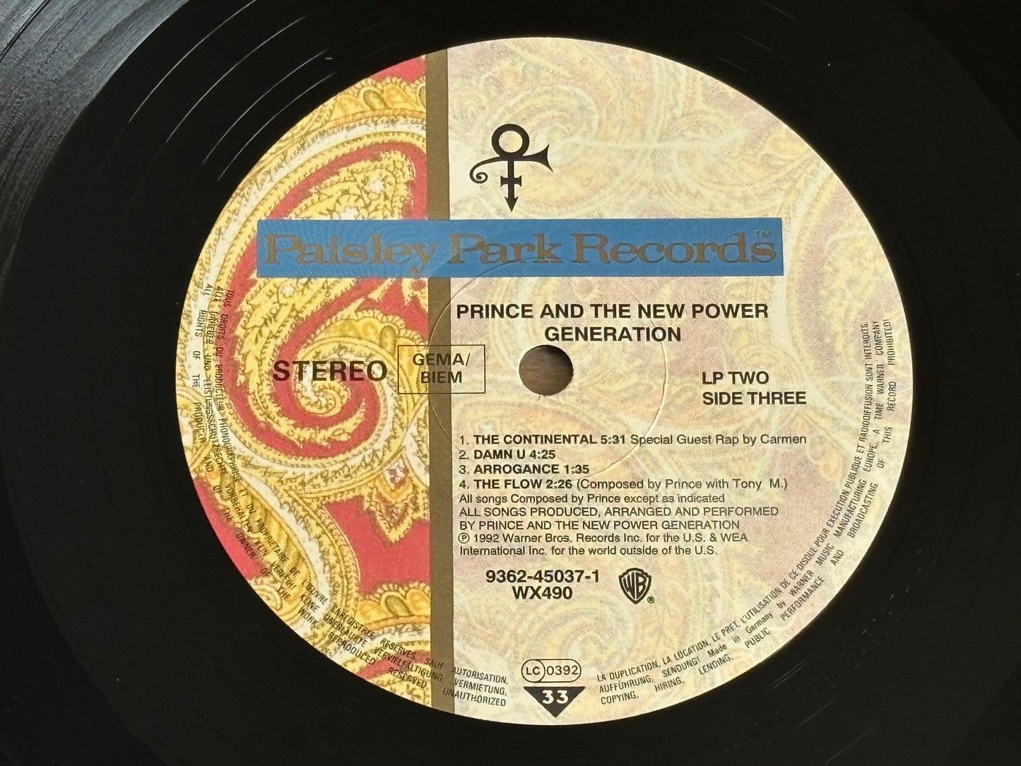 Prince The Symbols Limited Edition 2LP Vinyl Box Set w/ Art Print