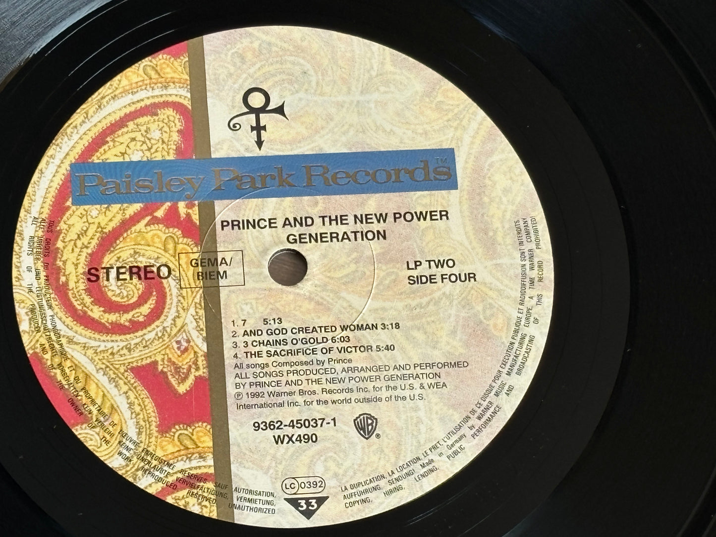 Prince The Symbols Limited Edition 2LP Vinyl Box Set w/ Art Print