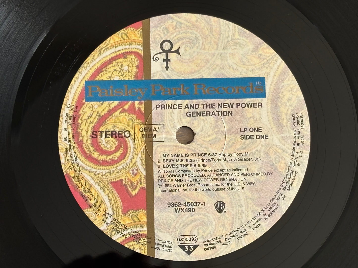 Prince The Symbols Limited Edition 2LP Vinyl Box Set w/ Art Print
