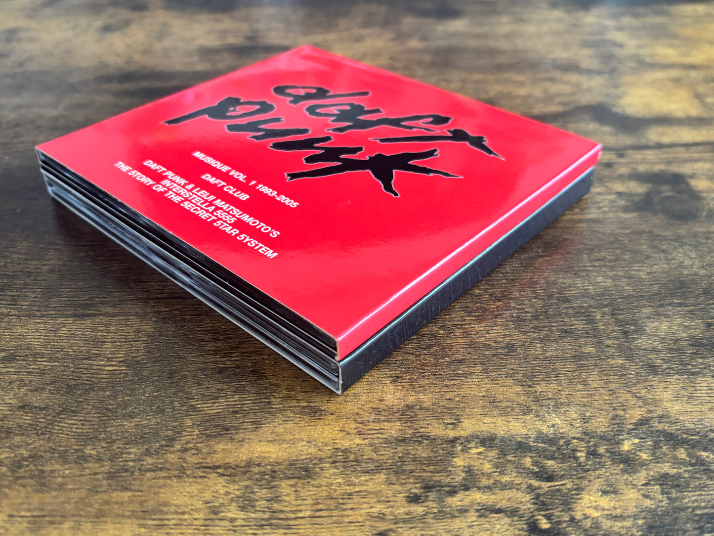 Daft Punk Musique Vol.1 1993–2005 2CD+DVD Set Interstella 5555 Leiji Matsumoto Limited Edition Box Set